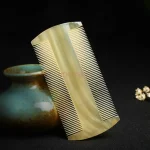 peigne à poux en corne de bison