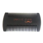 peigne à barbe en bois naturel