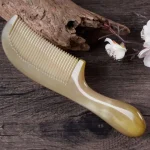 accessoire capillaire en corne de boeuf