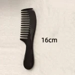 peigne en corne pour cheveux bouclés 16 cm