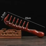 peigne en bois de rose