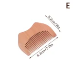 peigne en bois homme
