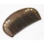 accessoire de coiffure en bois fleurs de cerisier