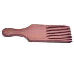 peigne en bois pour cheveux afro