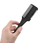 peigne noir ergonomique